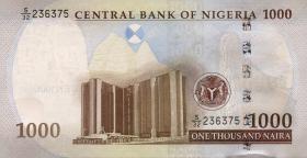 Nigeria P.36n 1000 Naira 2016 (1) 