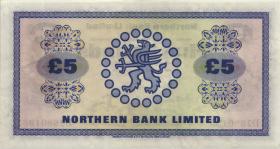 Nordirland / Northern Ireland P.188c 5 Pounds 1976 (2) 