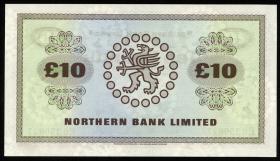 Nordirland / Northern Ireland P.189c 10 Pounds 1975 (1) 