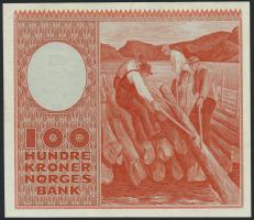 Norwegen / Norway P.33c 100 Kronen 1961 (1-) 