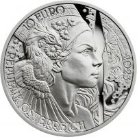 Österreich 10 Euro 2023 Die Kamille Silber PP 