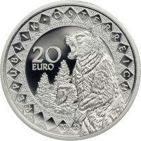 Österreich 20 Euro 2023 Amerika - Heilkraft des Bären 