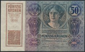 Österreich / Austria P.015 50 Kronen 1914 (1) 