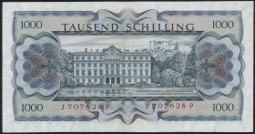 Österreich / Austria P.147 1000 Schilling 1966 (70) (3+) 