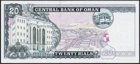 Oman P.37 20 Rials 1995 (1) 