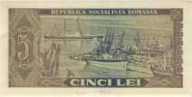 Rumänien / Romania P.093 5 Lei 1966 (1/1-) 
