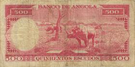 Angola P.097 500 Escudos 1970 (4) 