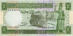 Syrien / Syria P.100a 5 Pounds 1977 (1) 