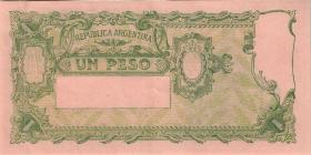 Argentinien / Argentina P.257 1 Peso L.1947 L (2) 