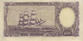 Argentinien / Argentina P.269b 1.000 Pesos 1935 (3) 