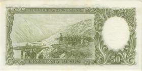 Argentinien / Argentina P.271d 50 Pesos (1955-68) (2) U.3 