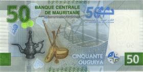 Mauretanien / Mauritania P.28 50 Ouguiya 2023 Gedenkbanknote (1) 