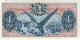 Kolumbien / Colombia P.404b 1 Peso Oro 7.8.1962 (1) 