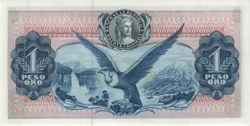 Kolumbien / Colombia P.404b 1 Peso Oro 2.1.1964 (1) 