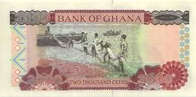 Ghana P.33e 2000 Cedis 2000 (1) 