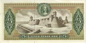 Kolumbien / Colombia P.406a 5 Pesos Oro 2.1.1964 (1) 
