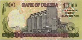 Uganda P.43d 1000 Shilling 2009 (1) 