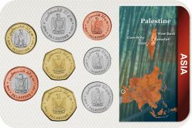 Kursmünzensatz Palästina 