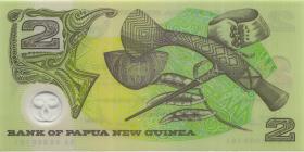 Papua-Neuguinea / Papua New Guinea P.21 2 Kina (2000) Polymer Gedenkbanknote (1) 