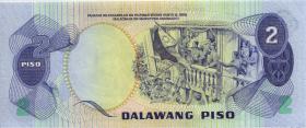 Philippinen / Philippines P.159b 2 Piso (1978) (1) 