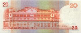 Philippinen / Philippines P.170f 20 Piso (1986-1994) (1) 