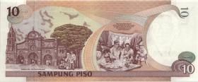 Philippinen / Philippines P.187c 10 Piso 1998 (1) 