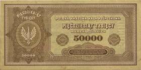 Polen / Poland P.033 50.000 Marek 1922 (2) 