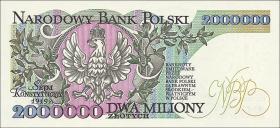 Polen / Poland P.158a 2.000.000 Zlotych 1992 (1) 