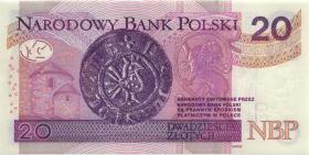 Polen / Poland P.184b 20 Zlotych 2016 (1) 