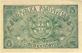Portugal P.098 5 Centavos 1918 (2) 