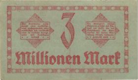 PS1175 Reichsbahn Dresden 3 Millionen Mark 20.8.1923 (2+) 