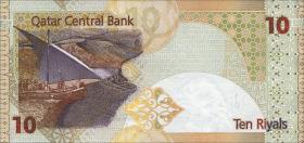 Qatar P.30b 10 Riyals (2015) (1) 