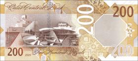 Qatar P.37 200 Riyals 2020 (1) 