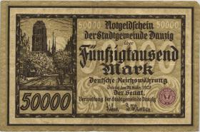 R.798: Danzig 50.000 Mark 1923 (3) 