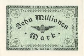 PS1286 Reichsbahn Köln 10 Millionen Mark 1923 Reihe B (1) 