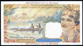 Reunion P.55b 20 Neue Francs auf 1000 Francs (1971) (1) 