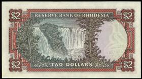 Rhodesien / Rhodesia P.35dr 2 Dollars 10.4.1979 x/1 (1) 