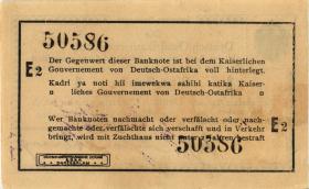 R.916u: Deutsch-Ostafrika 1 Rupie 1915 E2 (1/1-) 