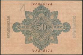 R.042F: 50 Mark 1910 blau statt grün (3) 