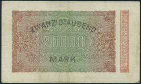 R.084f: 20000 Reichsmark 1923 (3) 