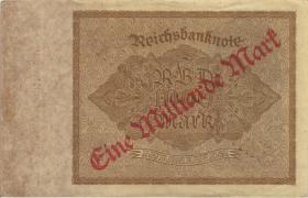 R.110a: 1 Milliarde Mark 1922 Reichsdruck (2) 