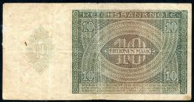 R.134: 10 Billionen Mark 1924 (3) Serie M 