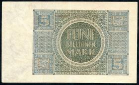 R.138: 5 Billionen Mark 1924 (2) 