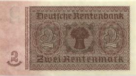 R.167F: 2 Rentenmark 1937 (2) 