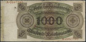R.172a: 1000 Reichsmark 1924 R/A (4) 