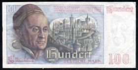 R.256 100 DM 1948 Bank Deutscher Länder (3+) Z44 