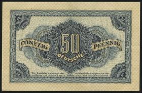 R.339d: 50 Pfennig 1948 7-stellig Serie P (1) 
