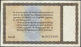 R.704a: Konversionskasse 50 Reichsmark 1933 (1-) 