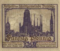 R.790: Danzig 50 Pfennig 1919 (2) 