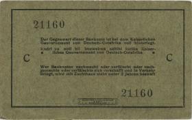 R.910i: Deutsch-Ostafrika 5 Rupien 1915 C (3) "Behrendt" 
